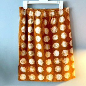Anthropologie Maeve Corded Dots Pencil Skirt Size 2 EUC